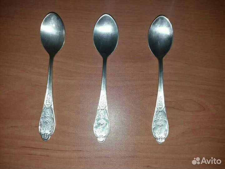 Ложки мельхиор и столовые приборы