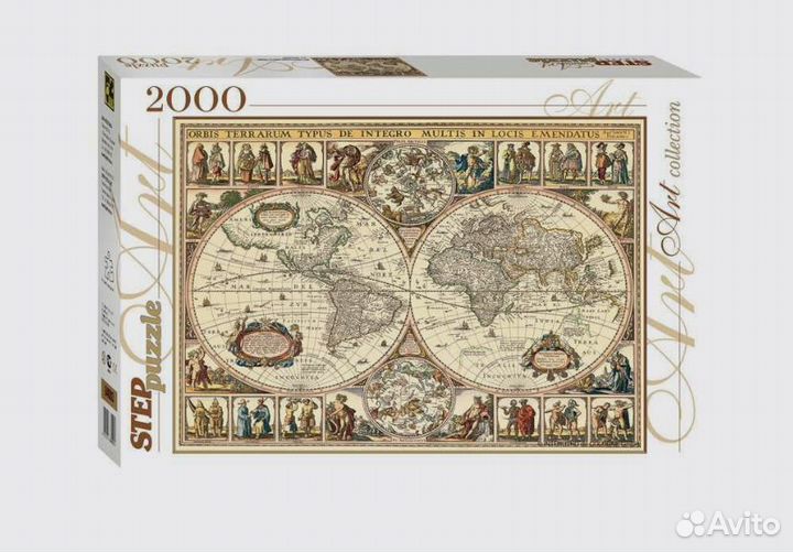 Пазлы 2000 деталей