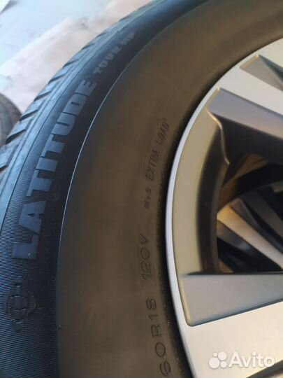 Michelin Latitude Tour 285/60 R18 115E