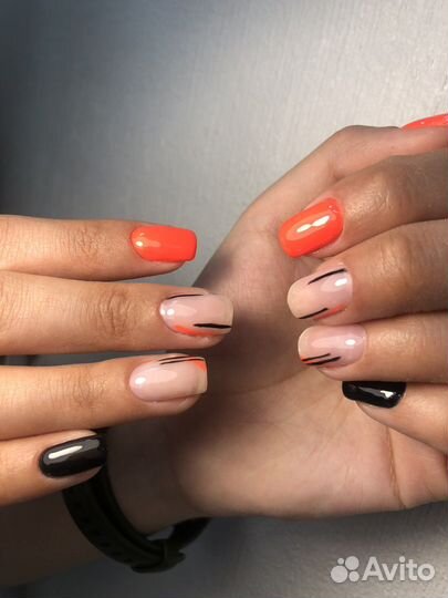 Аппаратный маникюр/наращивание