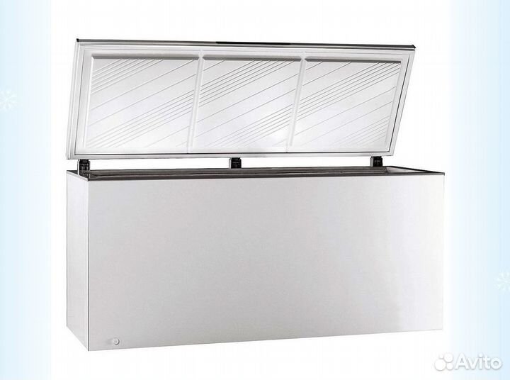 Ларь морозильный pozis 472 л. с глухой крышкой