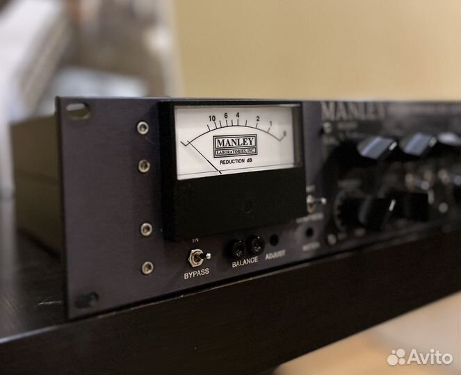 Manley stereo variable mu limiter compressor