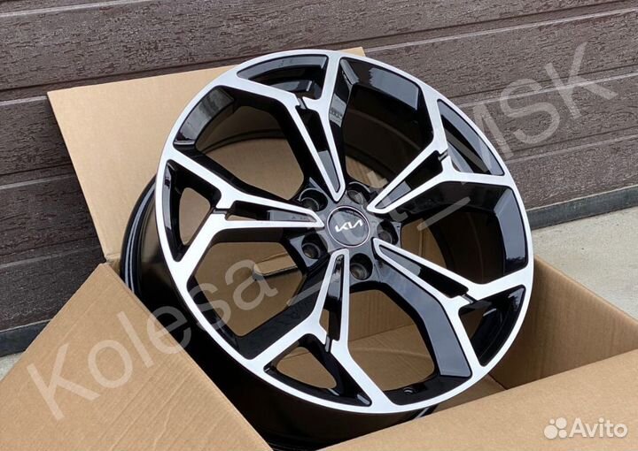 Диски r19 Kia Hyundai Black Machined