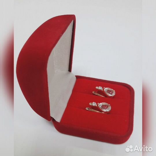 Е.О. Серьги с камнями, золото 585 id 57291/55330