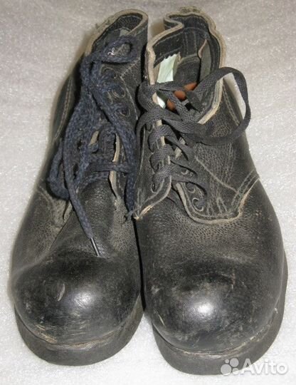 Ботинки армейские р39 рабочие кожа юфть 247 СССР