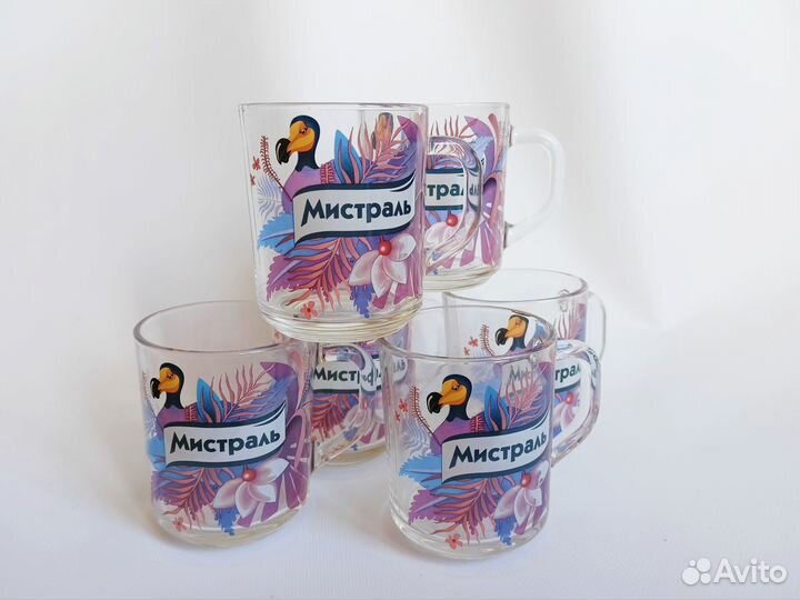 Набор кружек для чая 6 штук