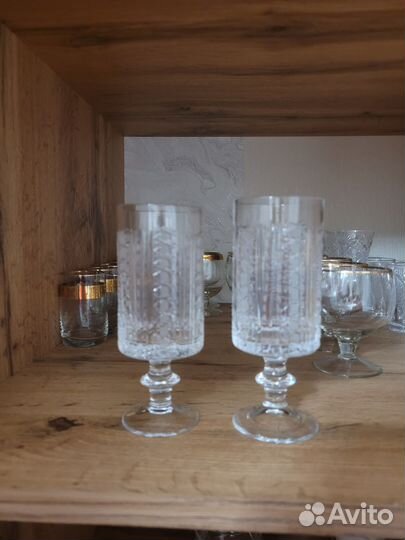 Фужеры хрустальные СССР