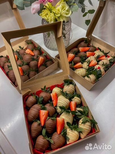 Клубника В бельгийском шоколаде премиум качества