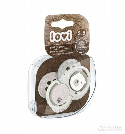 Пустышка lovi 3-6