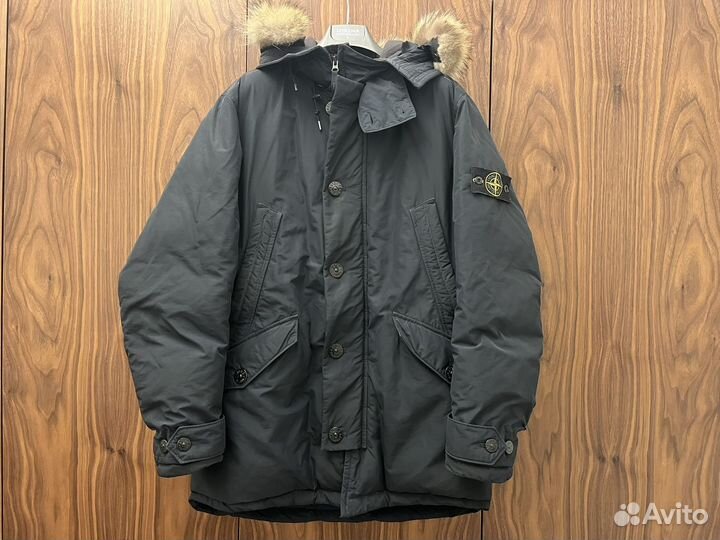 Парка пуховик Stone island L оригинал