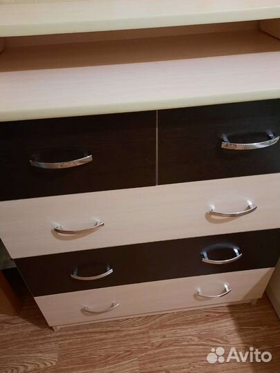 Пеленальный комод+комплект в кроватку в Подарок