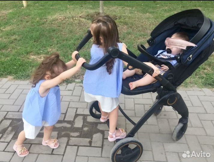 Коляска 2 в 1 luxmom