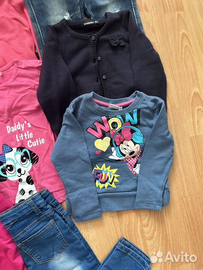 Пакет одежды для девочки 92 98 см