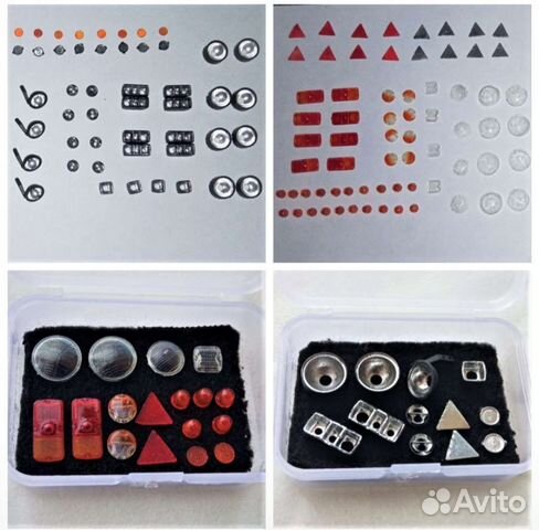 Оптика WPL 1:16 масштаба светодиоды