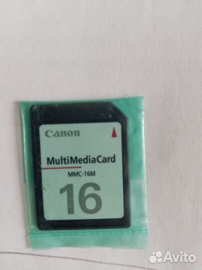 Карта памяти canon mmc-16m