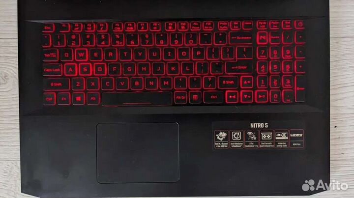 Acer nitro 5 Core i7-11800H \3070\32GB\SSD 2TB+2TB