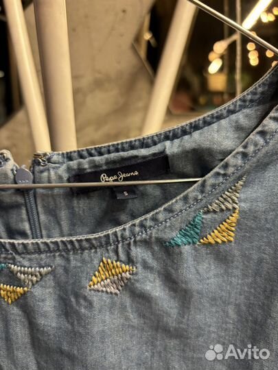 Платье джинсовое