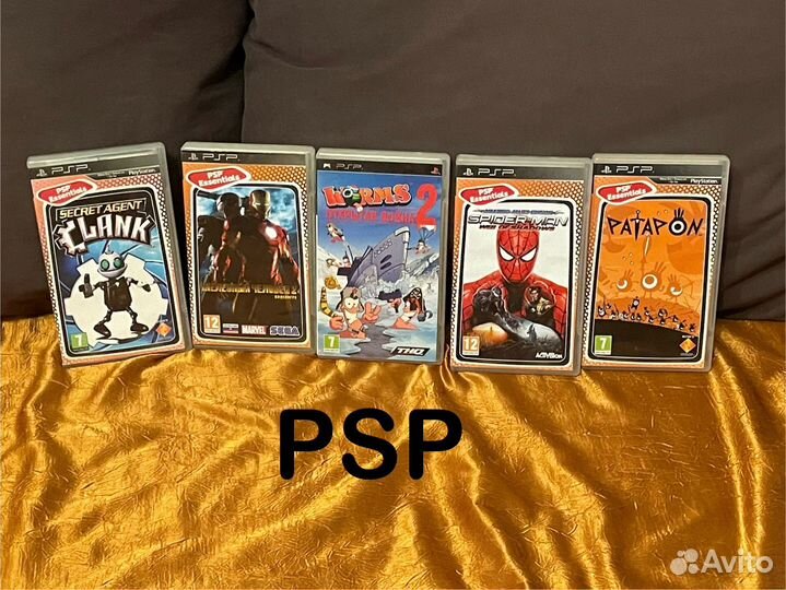 Игровые диски на ps3, psp, пк; DVD-диски