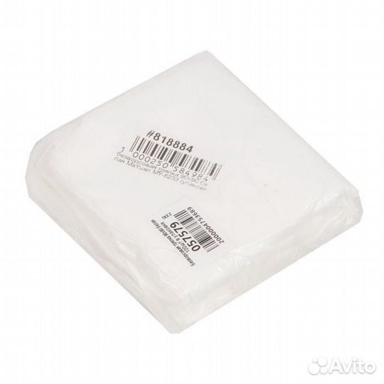 Безворсовая тряпка 90х90 белая MaYuan MY-8233 (упа