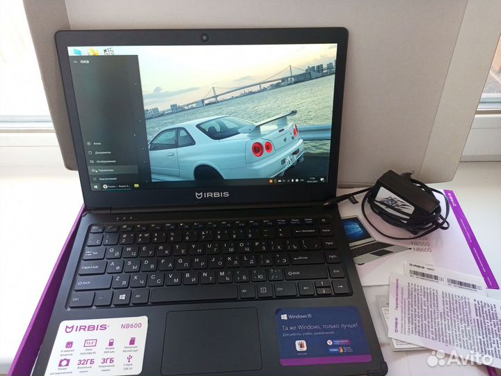 Ноутбук irbis NB600