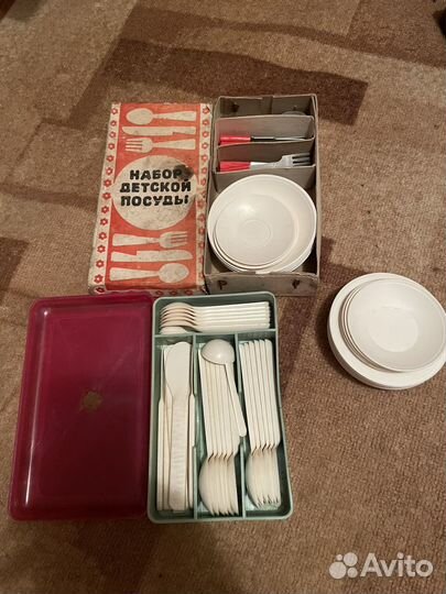 Набор детской посуды