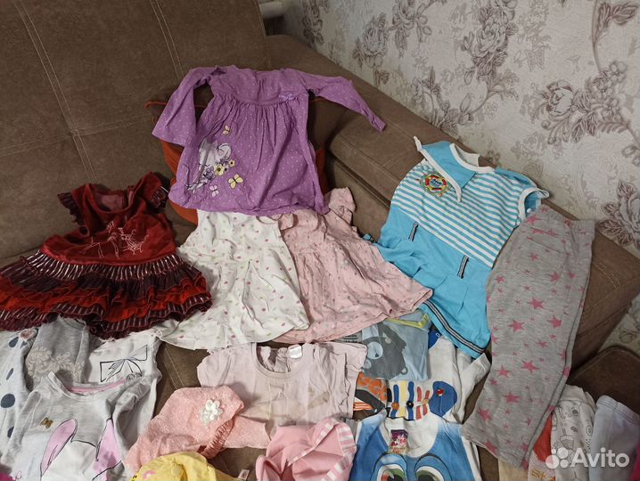 Вещи пакетом на девочку 86