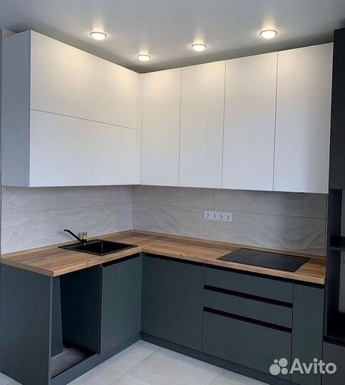 Современная кухня на заказ мдф фасады