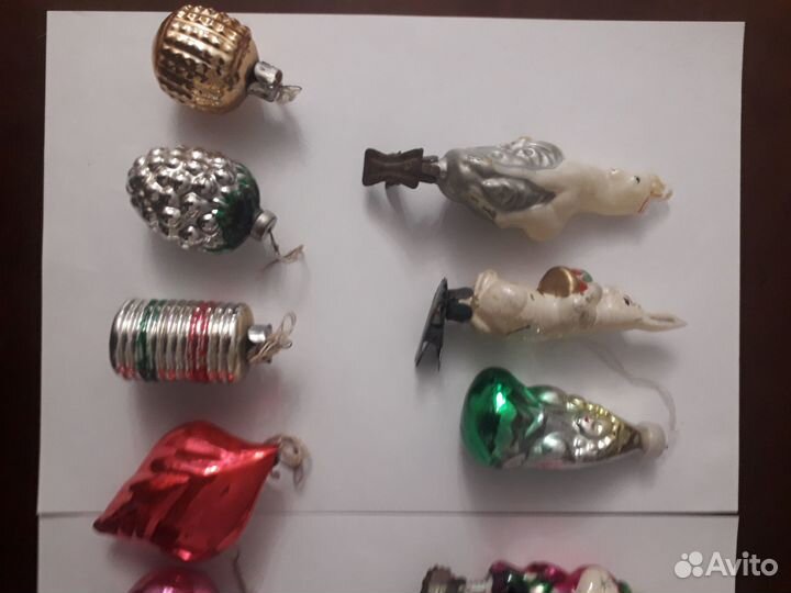 Новогодние игрушки СССР советские