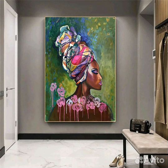 Стильная картина маслом ручная работа