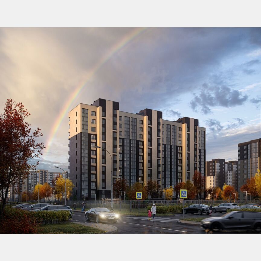 1-к. квартира, 37,6 м², 3/12 эт.