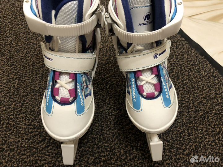 Коньки детские раздвижные Р26-30