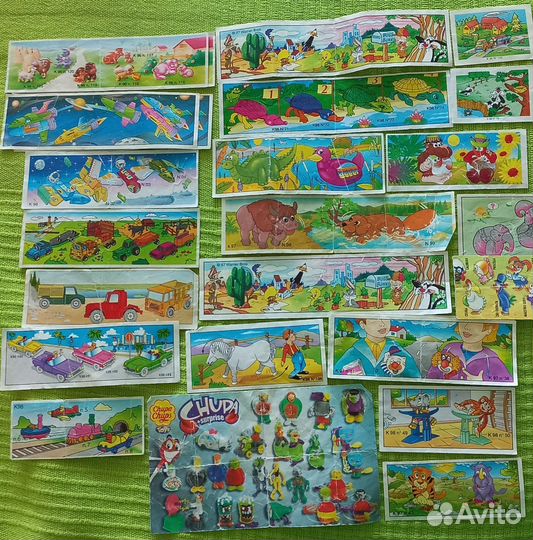 Киндер-сюрприз,игрушки и вкладыши