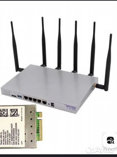 Wi-Fi роутер и 4G модем, профессиональный