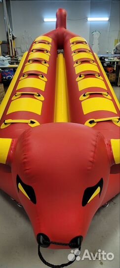 Надувной аттракцион «Водный Дубль-Банан-Бык»