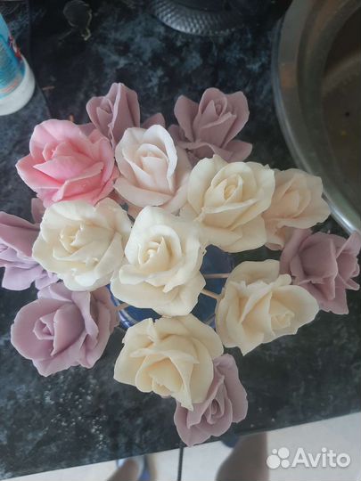 Букет из мыла