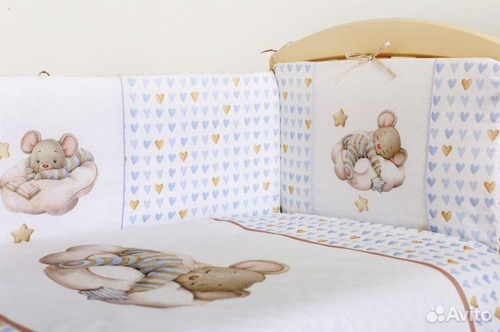 Комплект в кроватку 6 пр. 