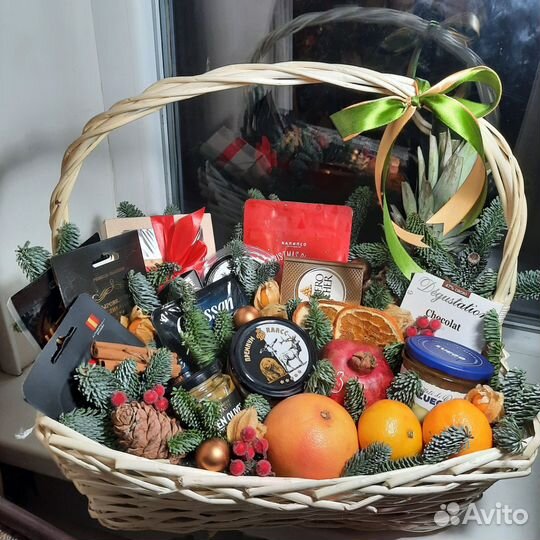 Подарочные корзины съедобные