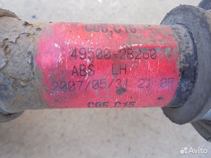 Привод передний левый Hyundai Santa Fe 2 CM