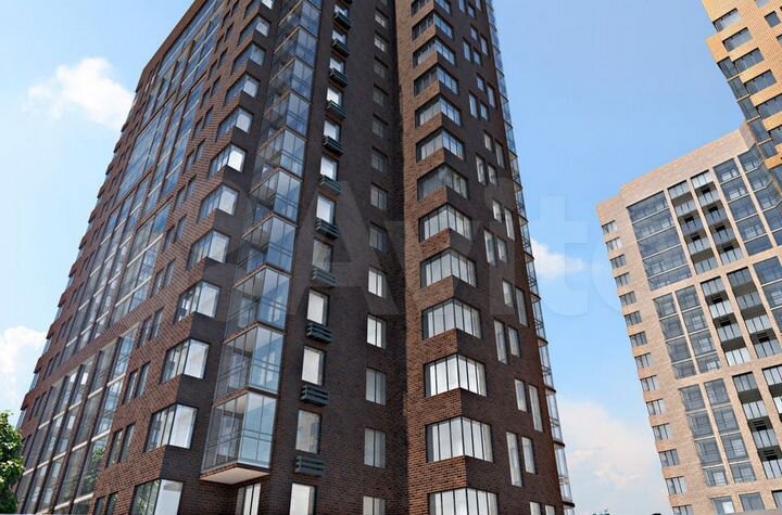 2-к. квартира, 50 м², 11/17 эт.