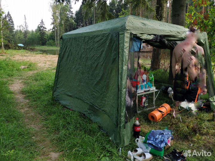 Палатка шатер усиленный каркас