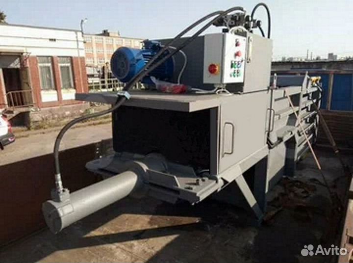 Горизонтальный пресс для макулатуры