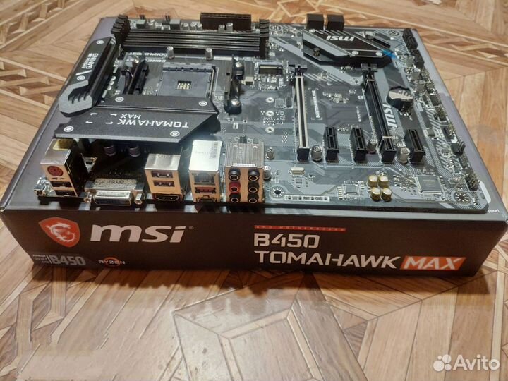 Материнская плата b450