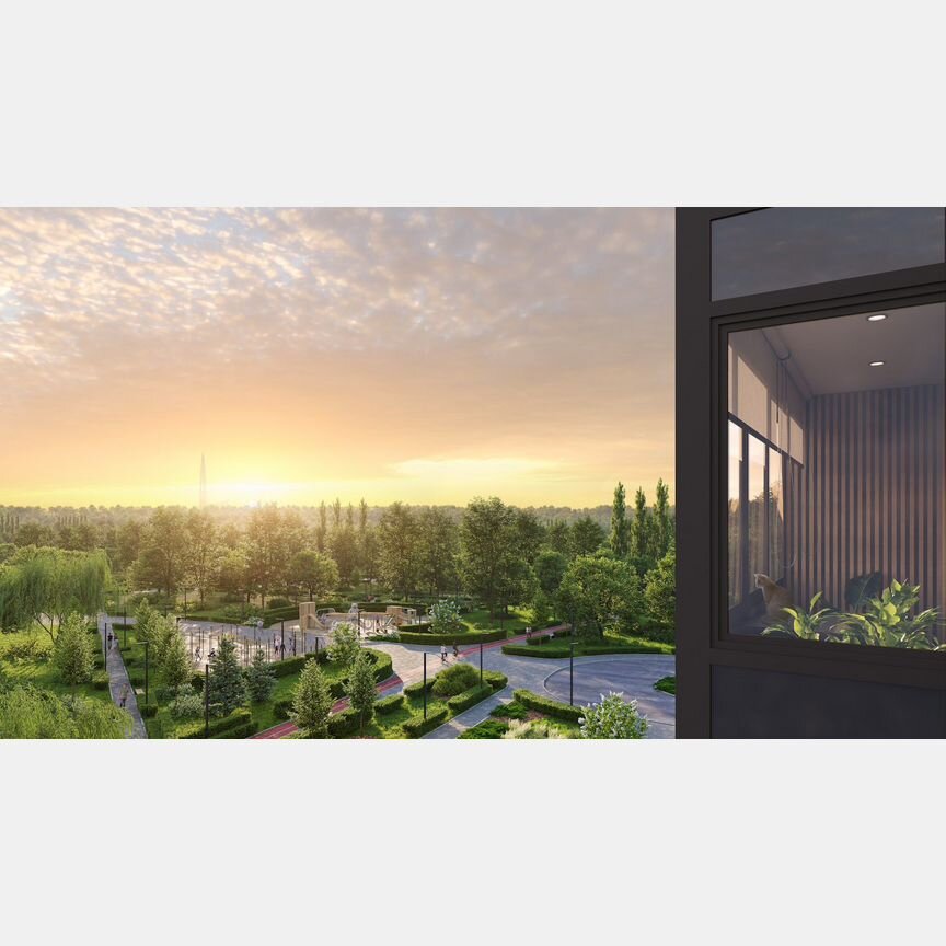 1-к. квартира, 41,5 м², 8/23 эт.