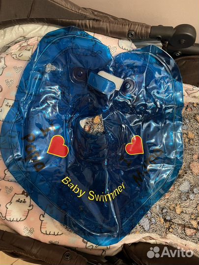 Круг для купания новорожденных на шею