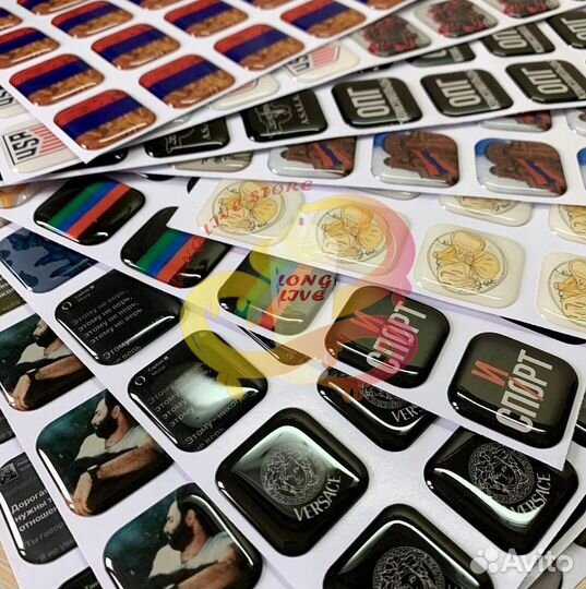 3d стикеры на телефон оптом