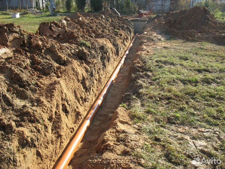 Водопровод и канализация - прокладка и ремонт
