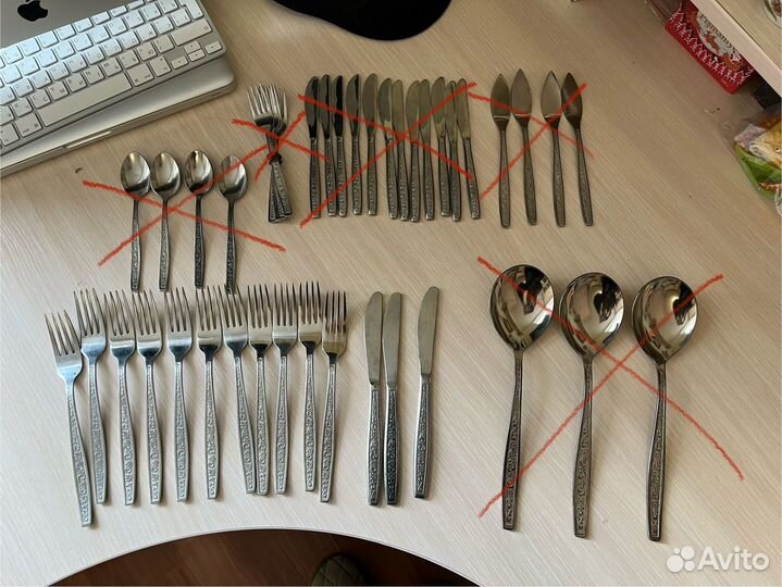 Столовые приборы СССР нержавейка