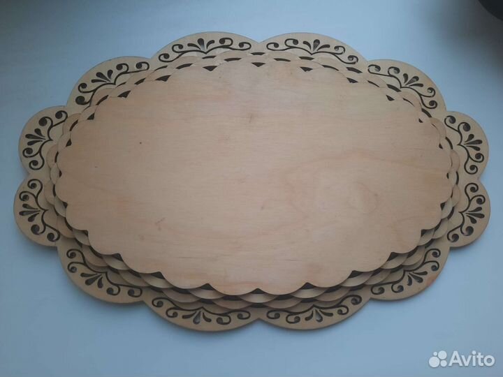 Конфетница деревянная