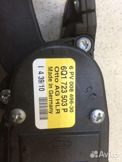 Педаль газа Volkswagen Polo 5 cfna 2011