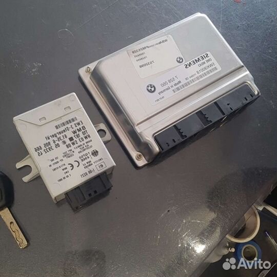 Блок управления двигателем бмв м54б22